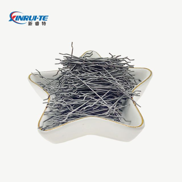  Fibra de aço monofilamento com extremidade em gancho 800-2200MPA de alta resistência para concreto