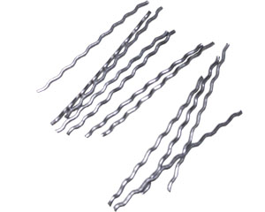 Materiais de construção Construção de fibras de aço onduladas para concreto