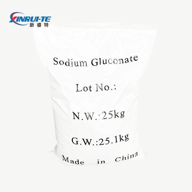 Retardador de concreto 98% de conteúdo sólido Gluconato de sódio como mistura de construção