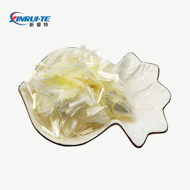 Fibras curtas da panela de poliacrilonitrila de concreto para betume 