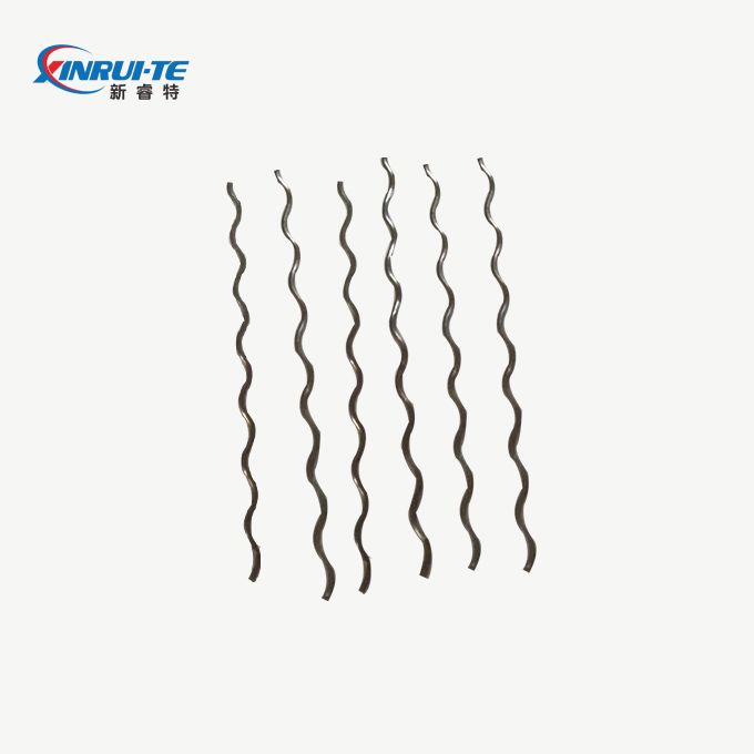 Materiais de construção Construção de fibras de aço onduladas para concreto