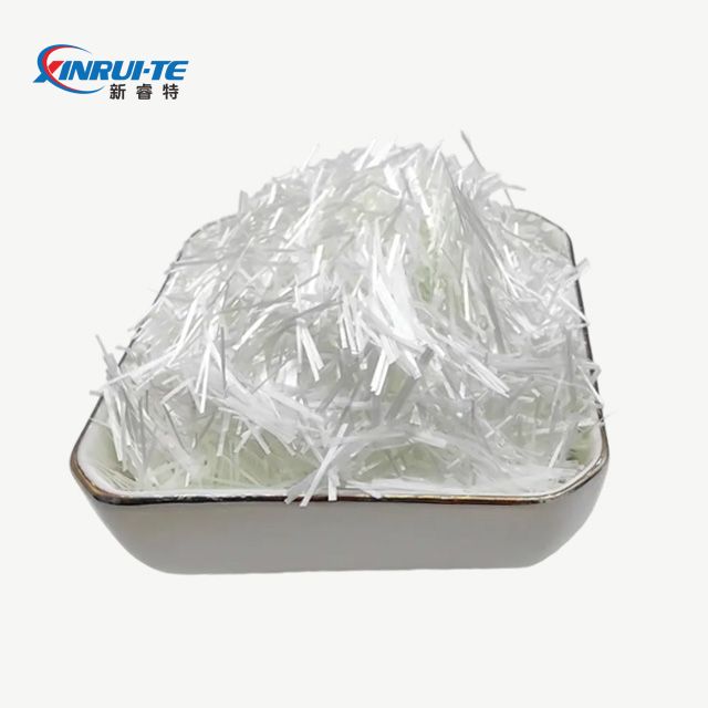 Fio picado de fibra de vidro AR de 12 mm para concreto anti-rachadura